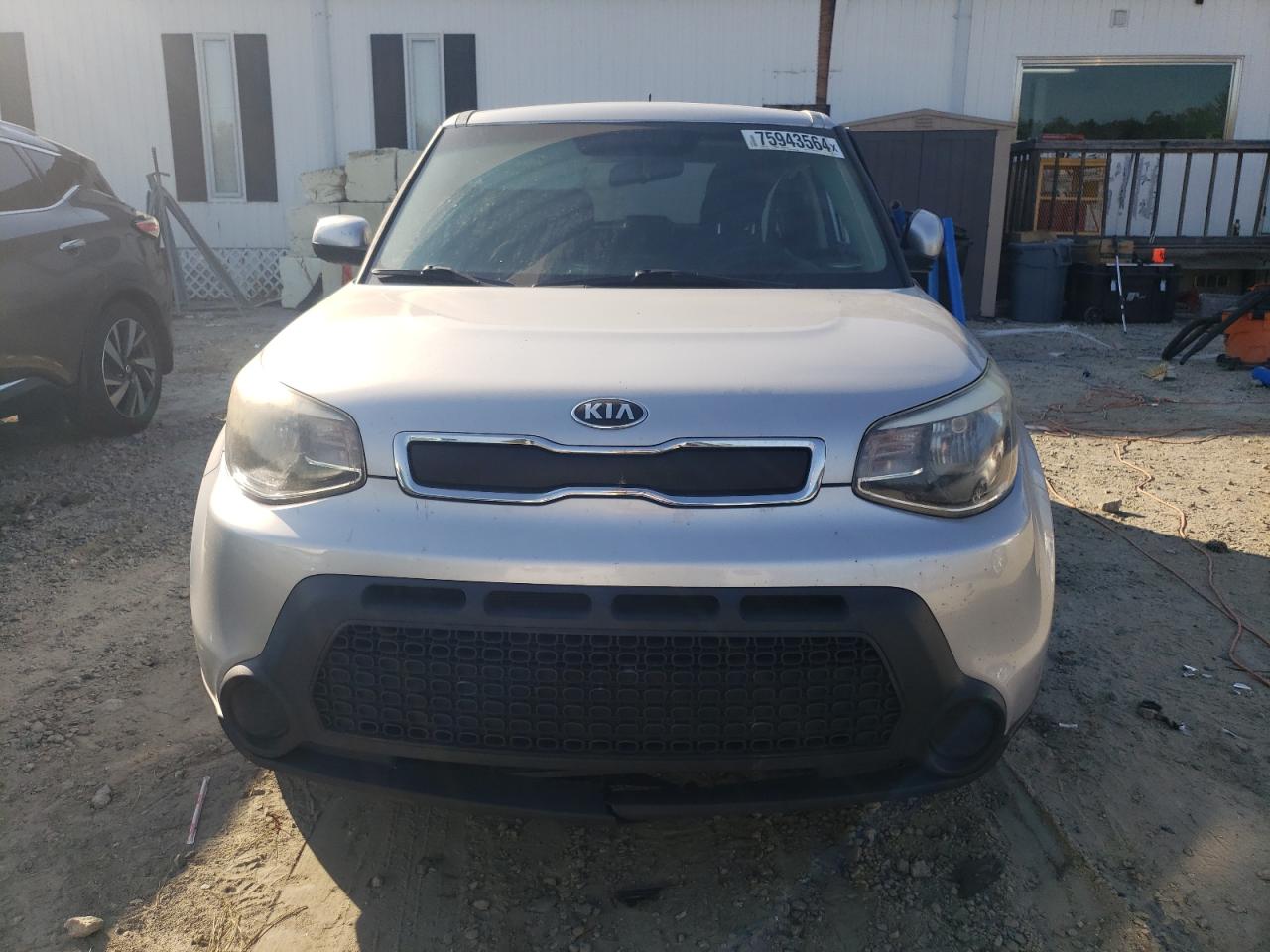 2016 KIA Soul VIN KNDJN2A24G7863063 Copart auction photo, side / front end damage thumbnail 5