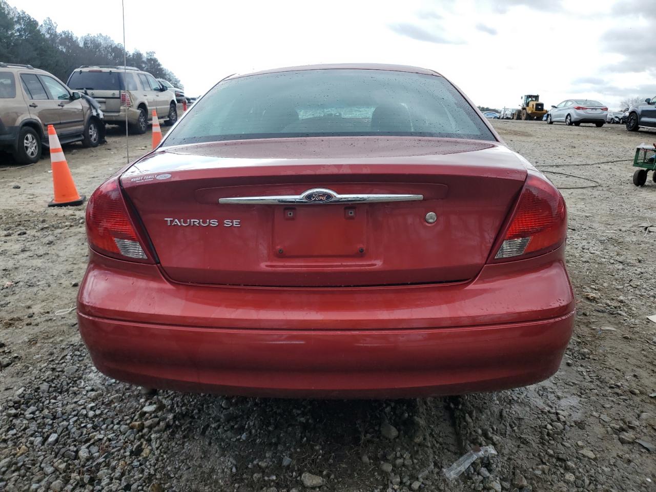 2000 Ford Taurus VIN 1FAFP56S0YA195136 Copart auction photo, rollover damage thumbnail 6