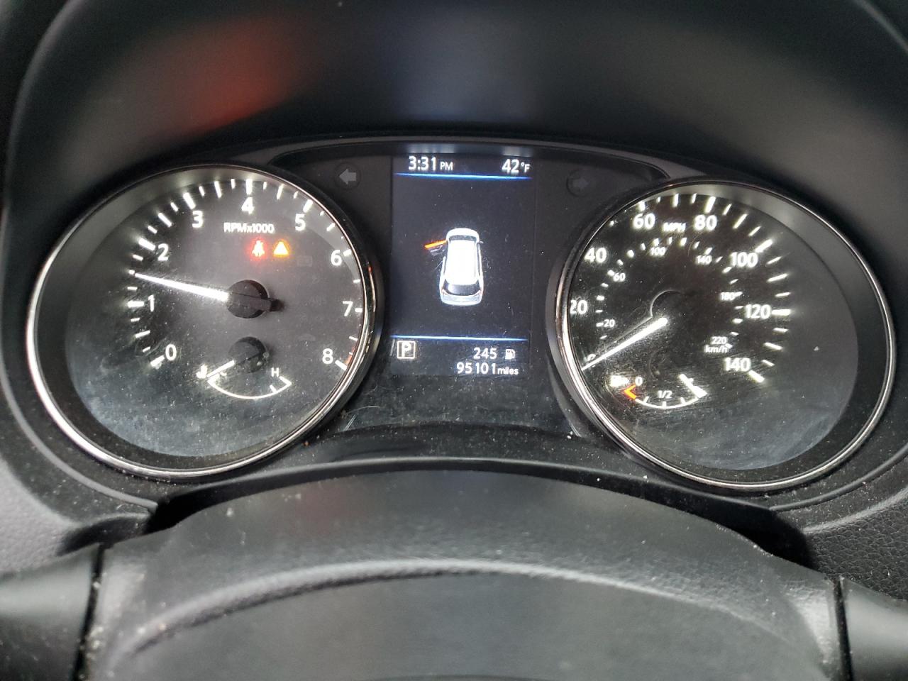2020 Nissan Rogue VIN JN8AT2MV7LW138637 Copart auction photo, front end damage thumbnail 9