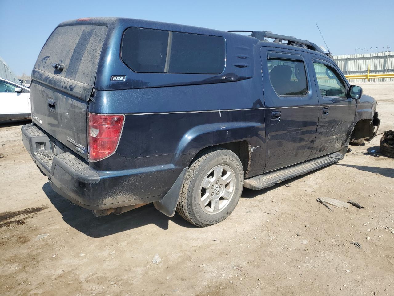 2009 Honda Ridgeline VIN 2HJYK16469H500343 Copart auction photo, front end damage thumbnail 3
