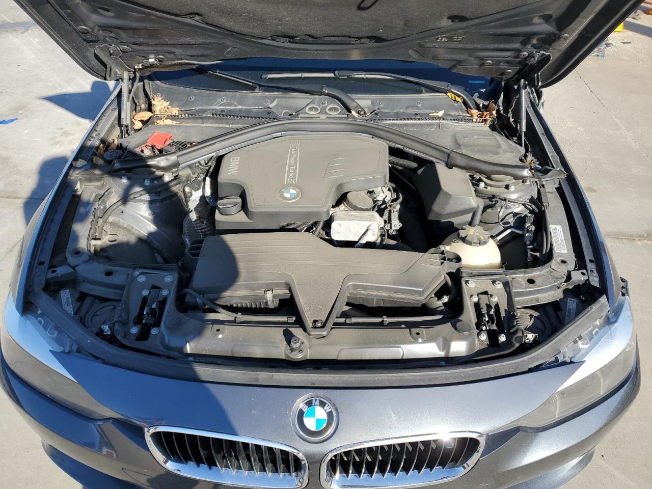 2015 BMW 3er VIN WBA3B1C56FK141069 Copart auction photo, all over damage thumbnail 11