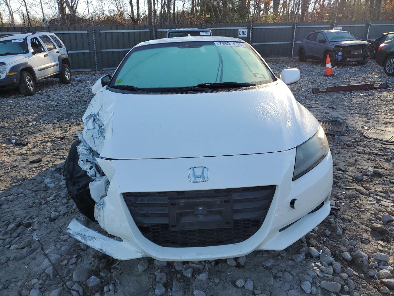 2011 Honda CR-Z VIN JHMZF1D62BS014885 Copart auction photo, front end / minor dent/scratches damage thumbnail 5
