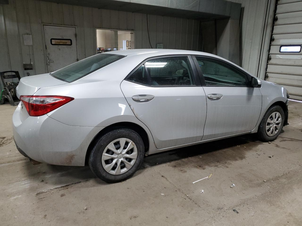 2014 Toyota Corolla VIN 2T1BURHE1EC223579 Copart auction photo, all over damage thumbnail 3