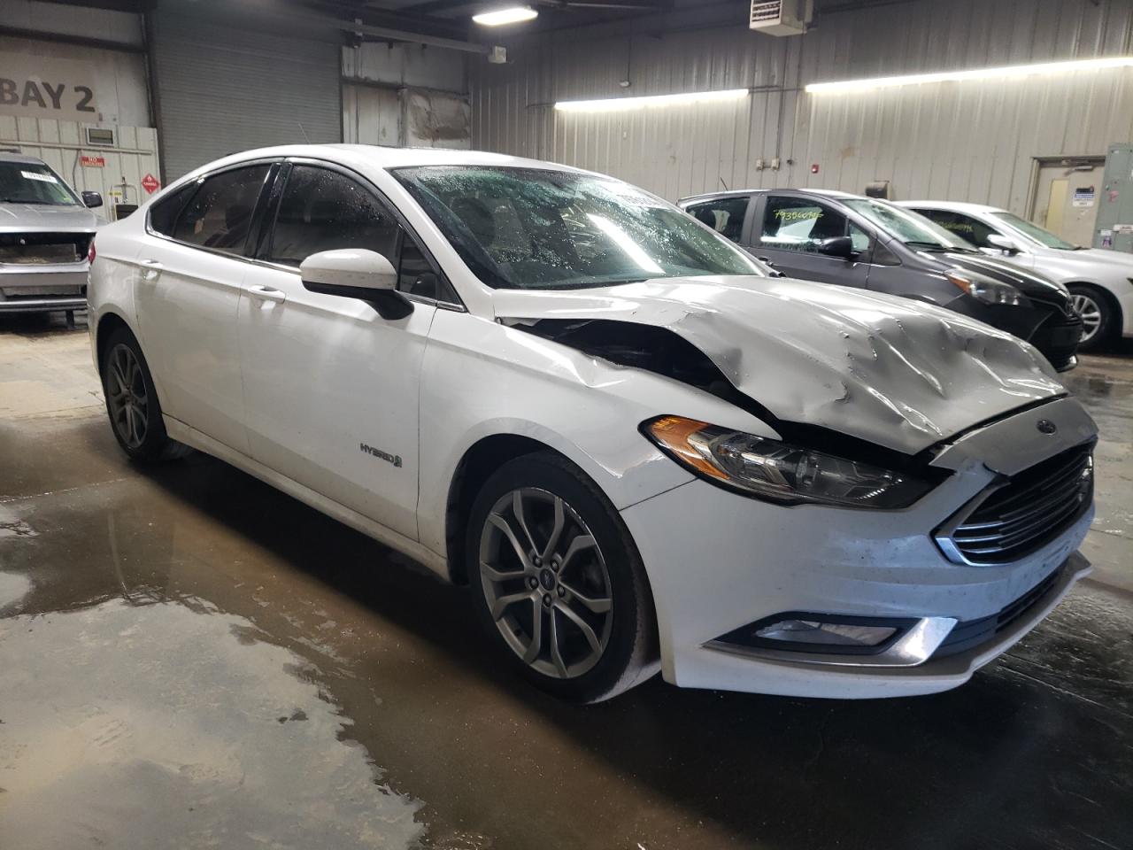 2017 Ford Fusion VIN 3FA6P0LU7HR368892 Copart auction photo, front end damage thumbnail 4