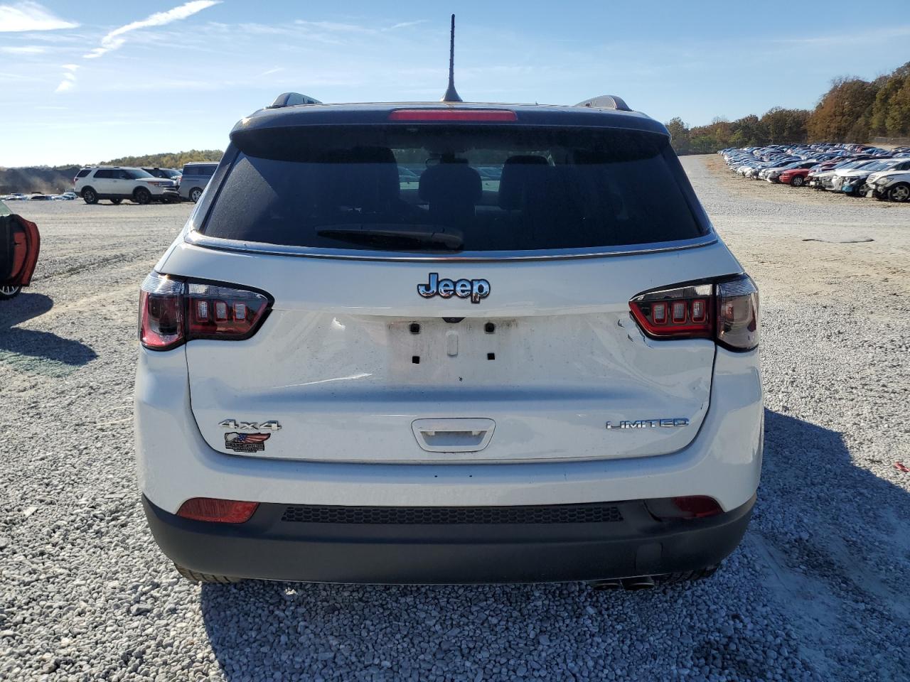 2022 Jeep Compass VIN 3C4NJDCB5NT207291 Copart auction photo, front end / rear end damage thumbnail 6