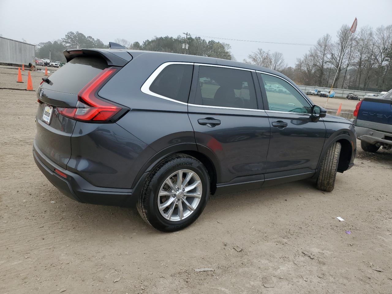 2024 Honda CR-V VIN 2HKRS3H75RH320306 Copart auction photo, side damage thumbnail 3