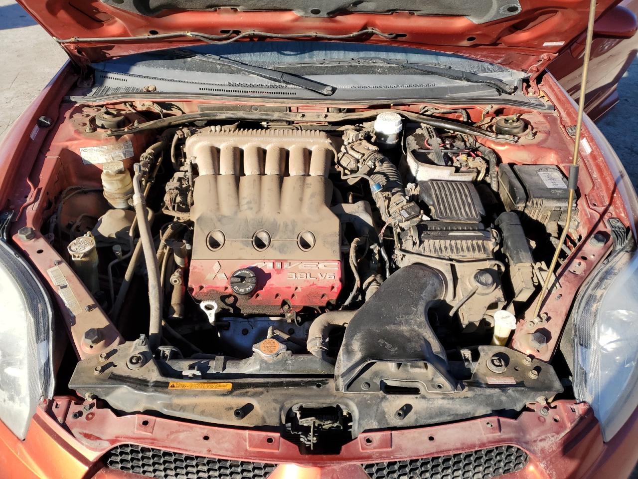 2006 Mitsubishi Eclipse VIN 4A3AK34T96E001466 Copart auction photo, mechanical / minor dent/scratches damage thumbnail 11