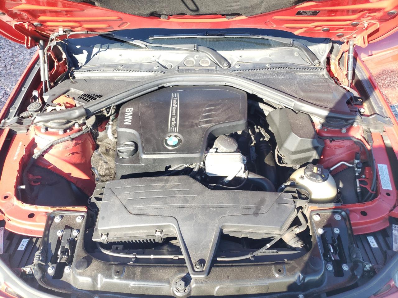 2015 BMW 3er VIN WBA3A5G51FNS85731 Copart auction photo, minor dent/scratches damage thumbnail 11