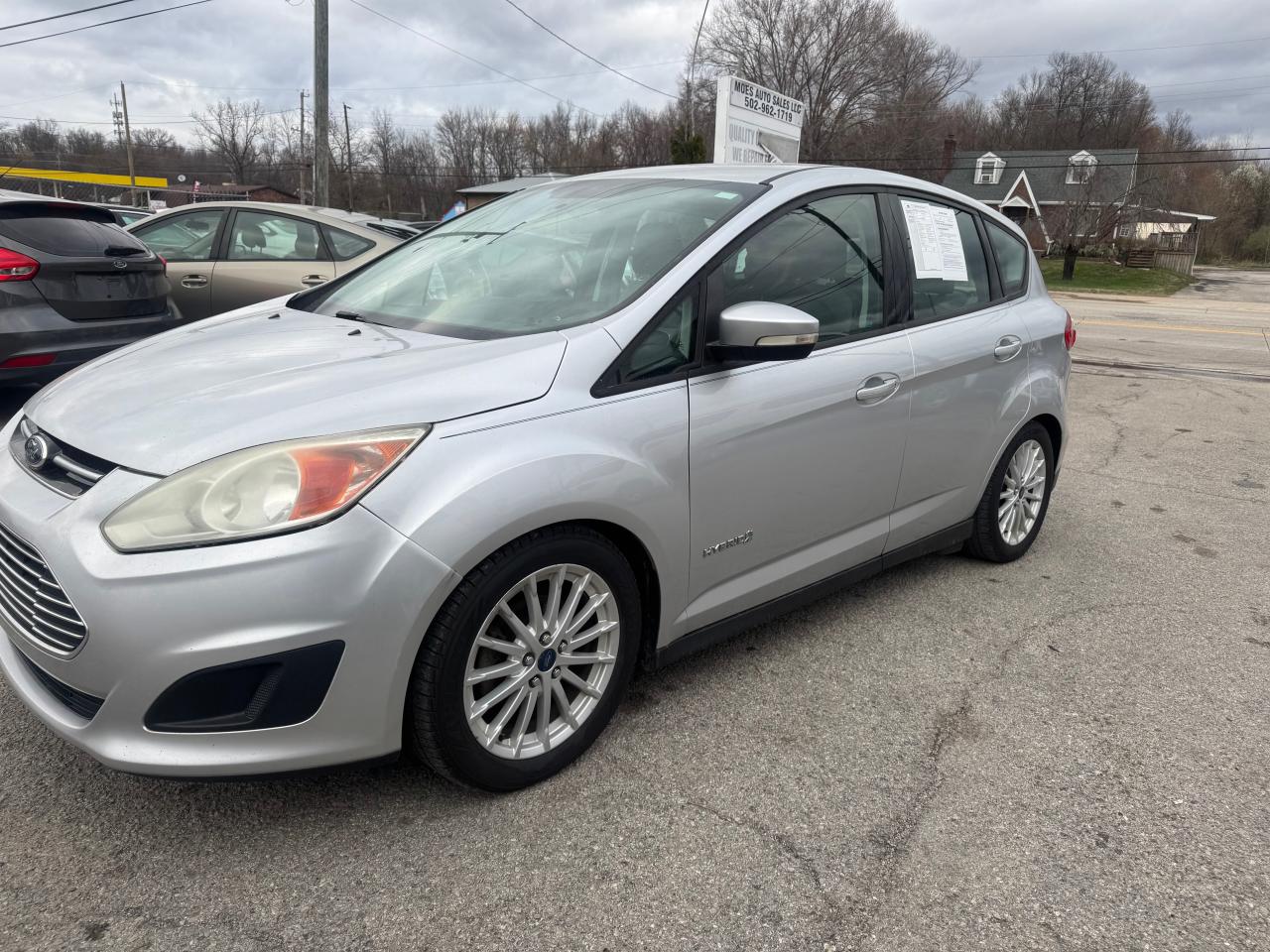 2015 Ford C-MAX VIN 1FADP5AU6FL103822 Copart auction photo, normal wear damage thumbnail 2