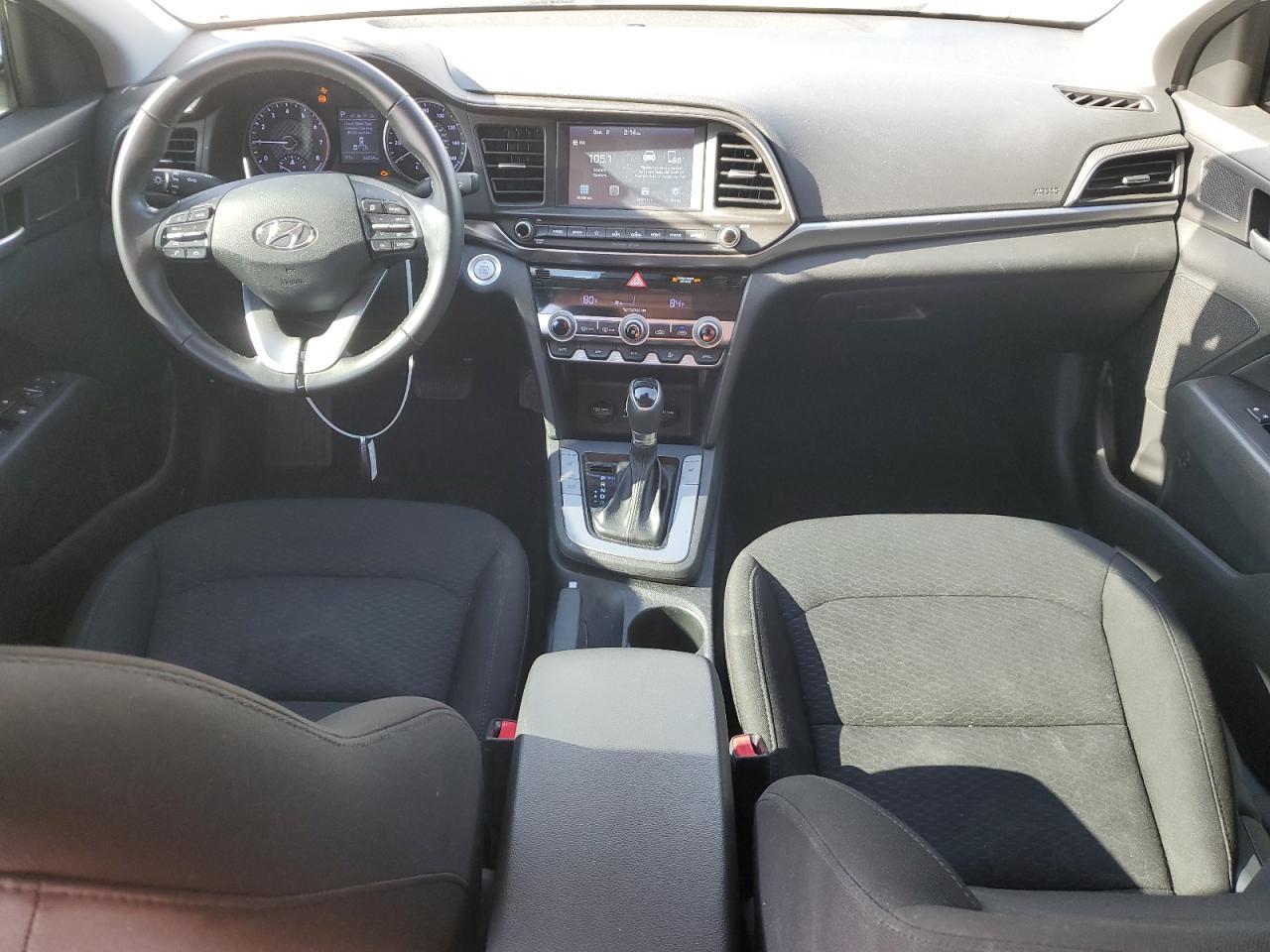 2019 Hyundai Elantra VIN 5NPD84LF9KH461916 Copart auction photo, front end damage thumbnail 8