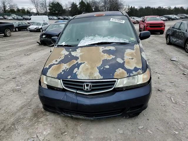2004 Honda Odyssey VIN 5FNRL186X4B065958 Copart auction photo, all over / undercarriage damage thumbnail 11