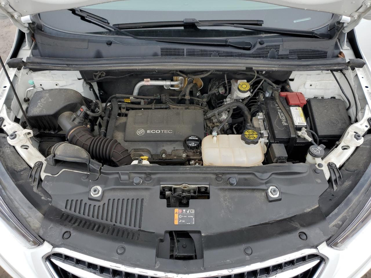 2018 Buick Encore VIN KL4CJESB2JB588585 Copart auction photo, front end / rear end damage thumbnail 12