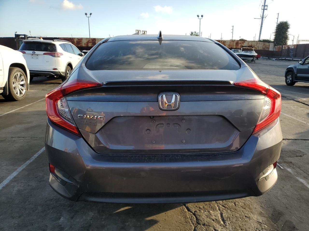 2016 Honda Civic VIN 19XFC1F33GE042169 Copart auction photo, vandalism / front end damage thumbnail 6