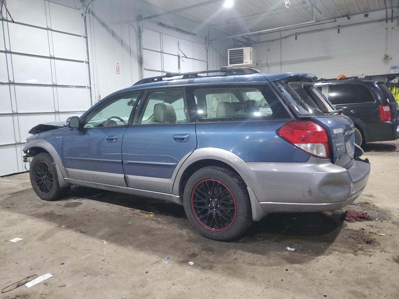 2008 Subaru Outback VIN 4S4BP86C484300371 Copart auction photo, front end / rear end damage thumbnail 2