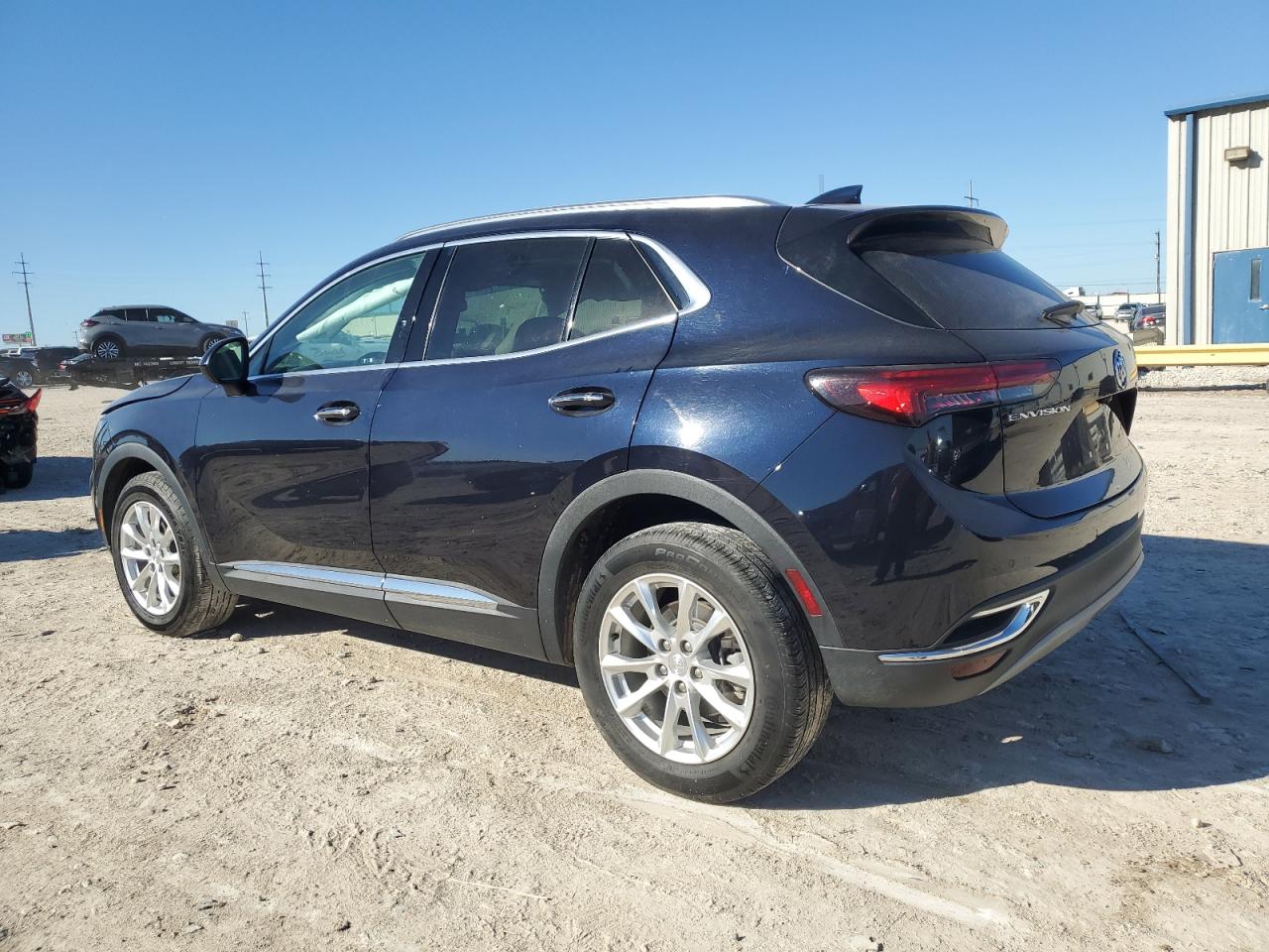 2021 Buick Envision VIN LRBAZLR45MD177299 Copart auction photo, front end / minor dent/scratches damage thumbnail 2