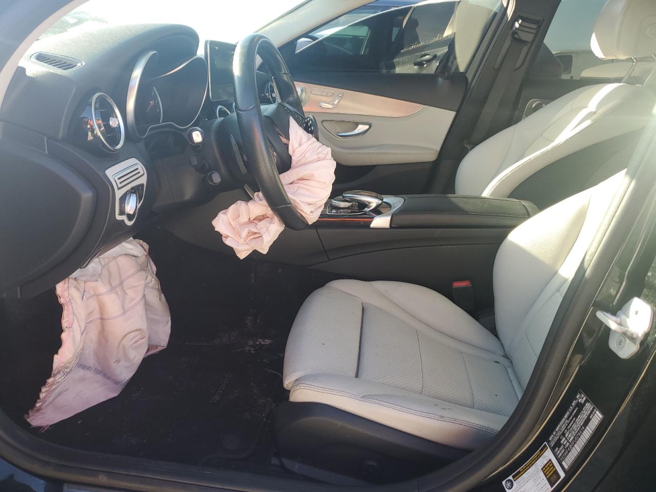 2015 Mercedes-Benz C-klasse VIN 55SWF4JB5FU076614 Copart auction photo, front end damage thumbnail 7
