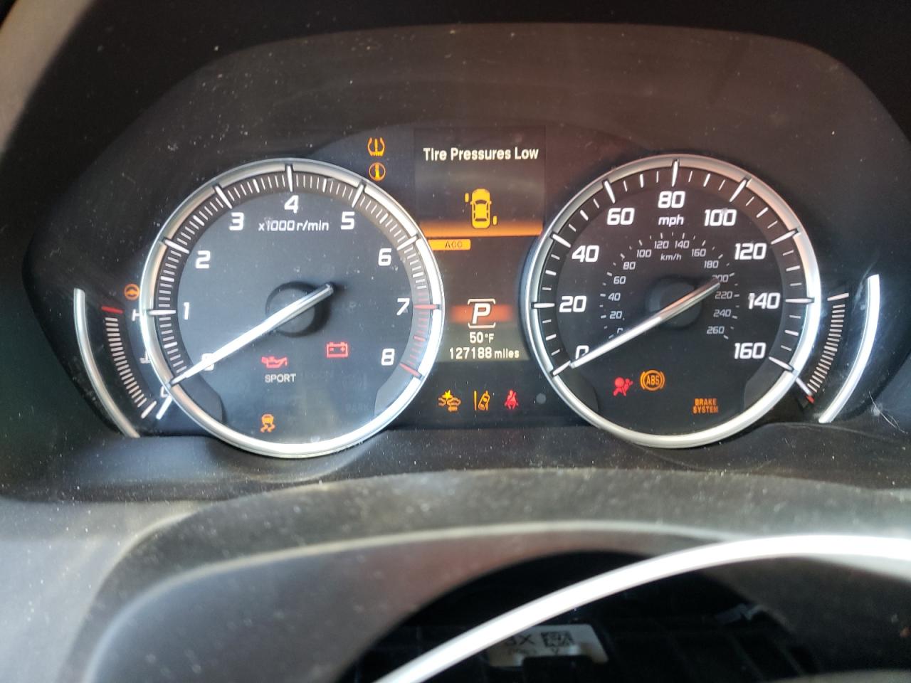 2015 Acura TLX VIN 19UUB2F74FA013298 Copart auction photo, front end / minor dent/scratches damage thumbnail 9