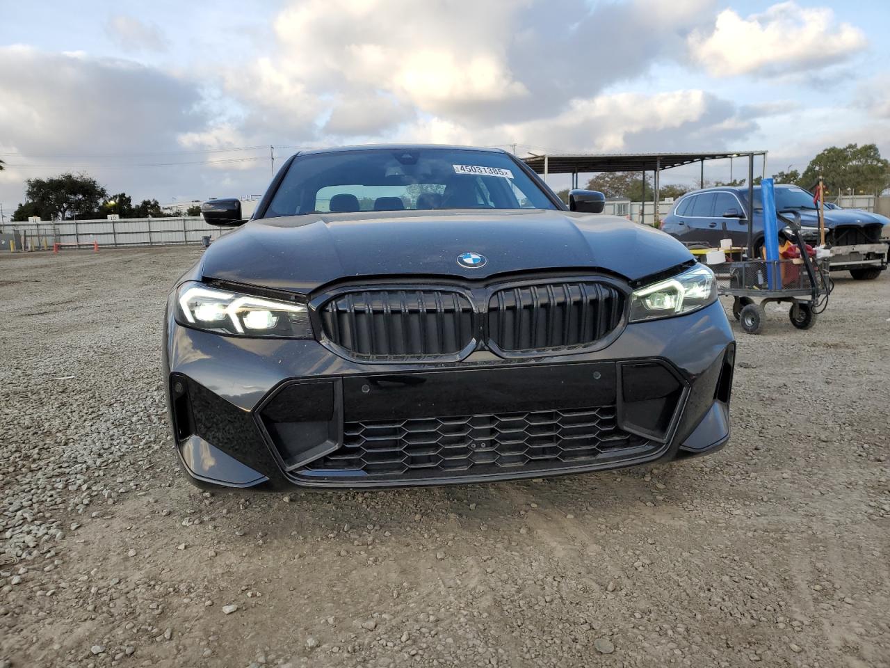 2023 BMW 3er VIN 3MW69FF06P8D08152 Copart auction photo, rear end damage thumbnail 5