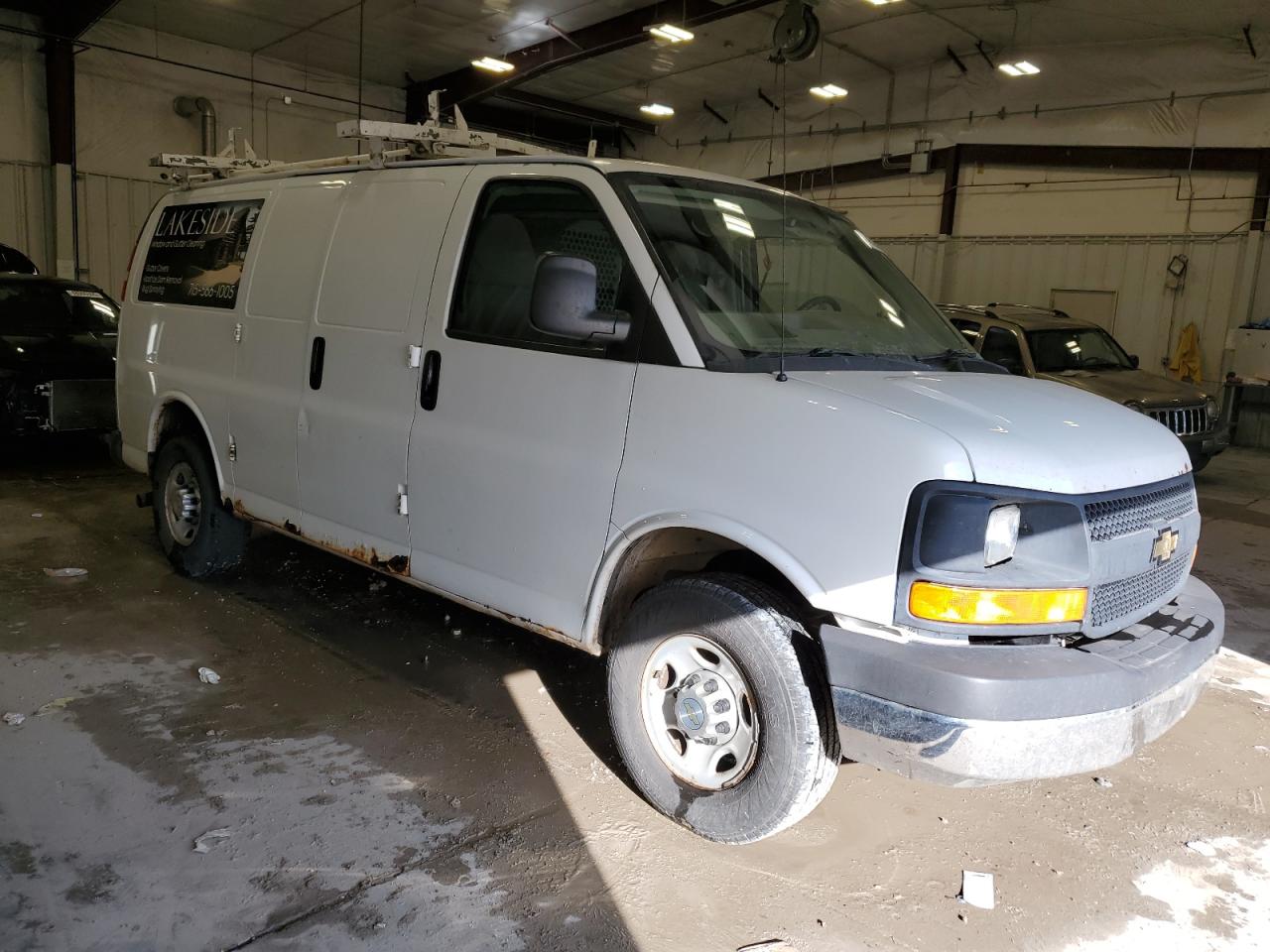 2012 Chevrolet Express VIN 1GCZGTCA1C1165840 Copart auction photo, front end damage thumbnail 4