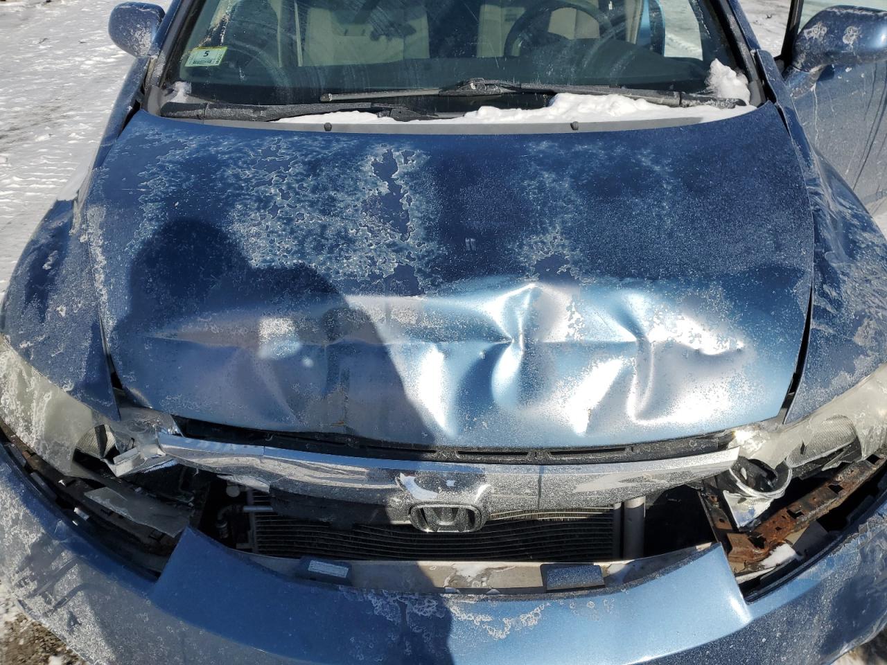 2010 Honda Civic VIN 2HGFA1F53AH527948 Copart auction photo, front end / minor dent/scratches damage thumbnail 11