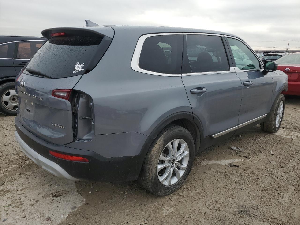 2021 KIA Telluride VIN 5XYP2DHC6MG155134 Copart auction photo, front end damage thumbnail 3