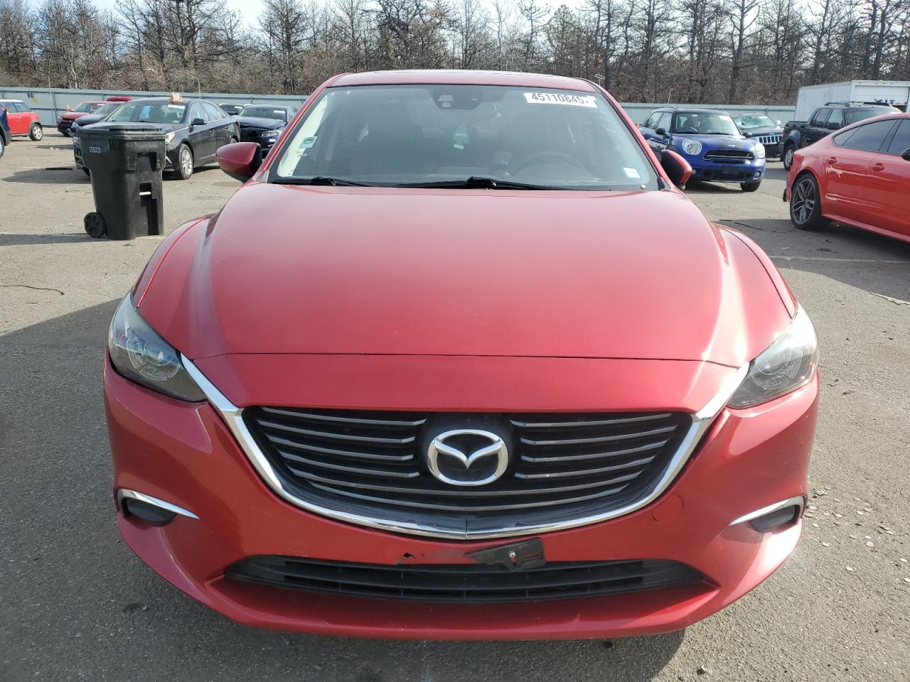 2016 Mazda 6 VIN JM1GJ1T54G1479388 Copart auction photo, front end damage thumbnail 5