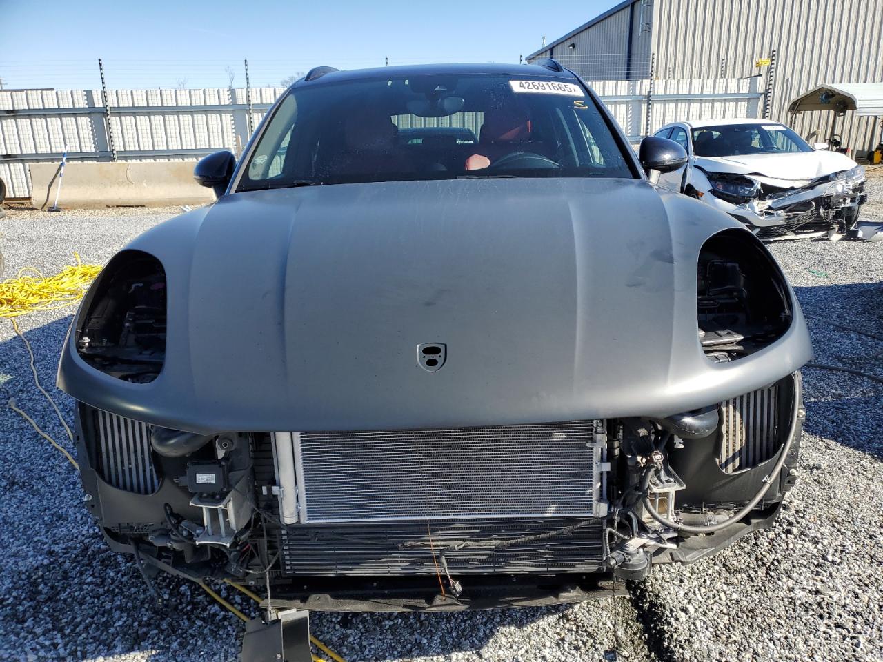 2017 Porsche Macan VIN WP1AG2A52HLB55664 Copart auction photo, front end damage thumbnail 5