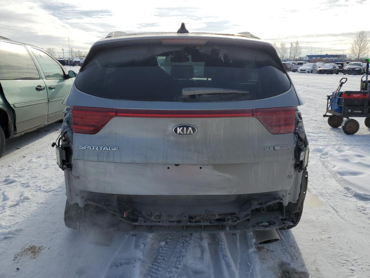 2021 KIA Sportage VIN KNDPRCA65M7893644 Copart auction photo, rear end / undercarriage damage thumbnail 6