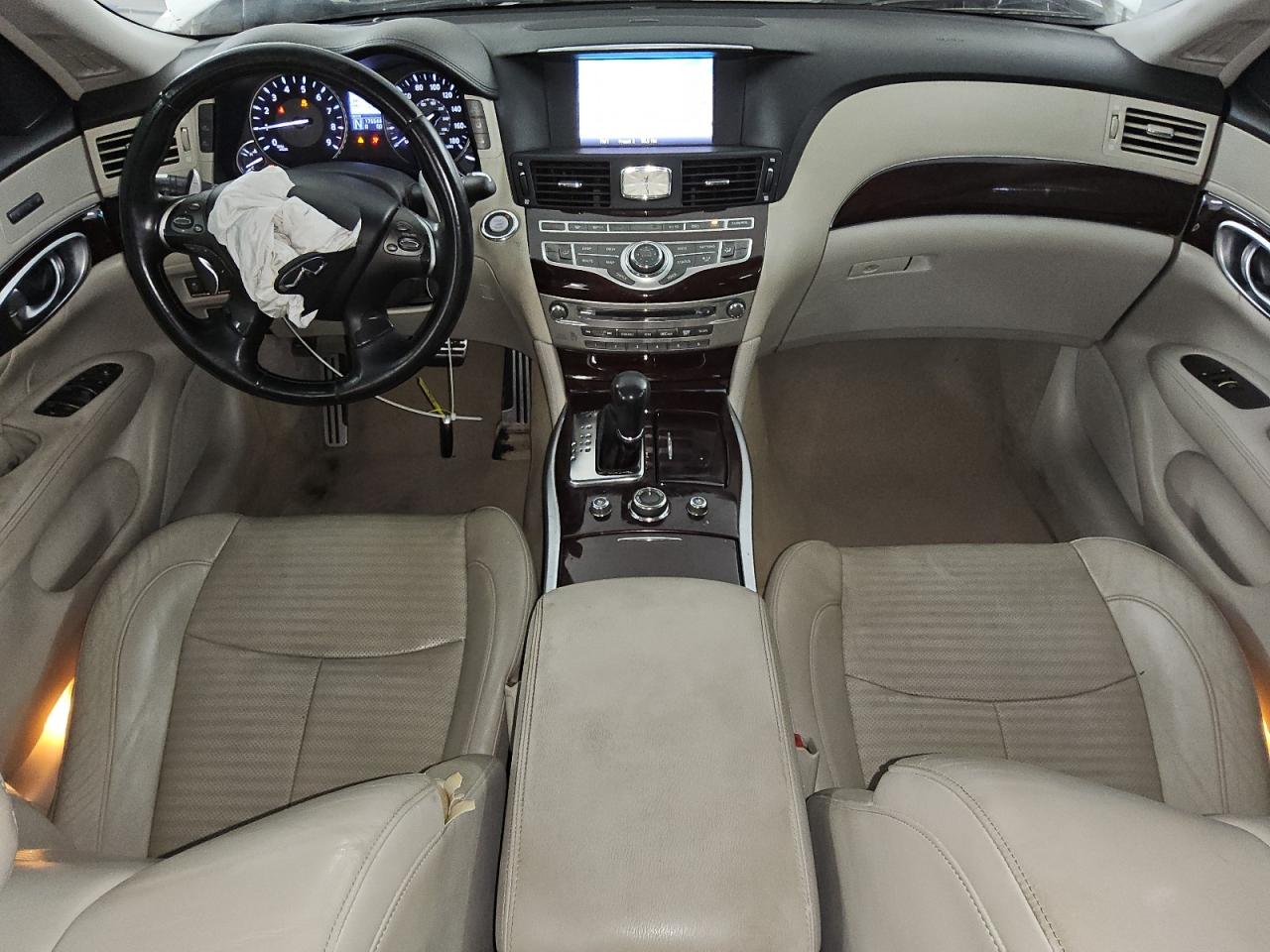2011 Infiniti M VIN JN1BY1AP8BM322659 Copart auction photo, front end damage thumbnail 8