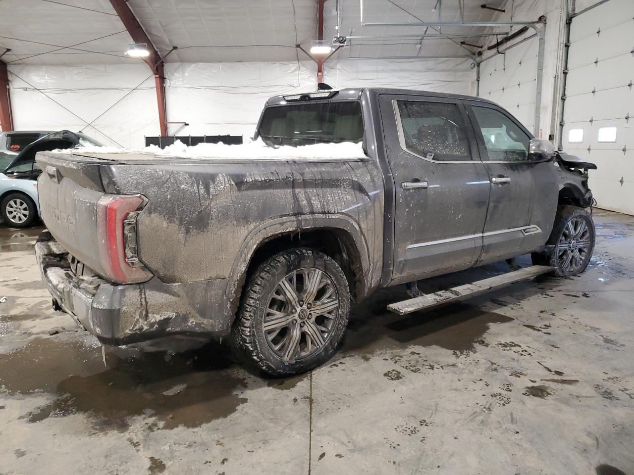 2023 Toyota Tundra VIN 5TFVC5DB6PX033074 Copart auction photo, front end / mechanical damage thumbnail 3