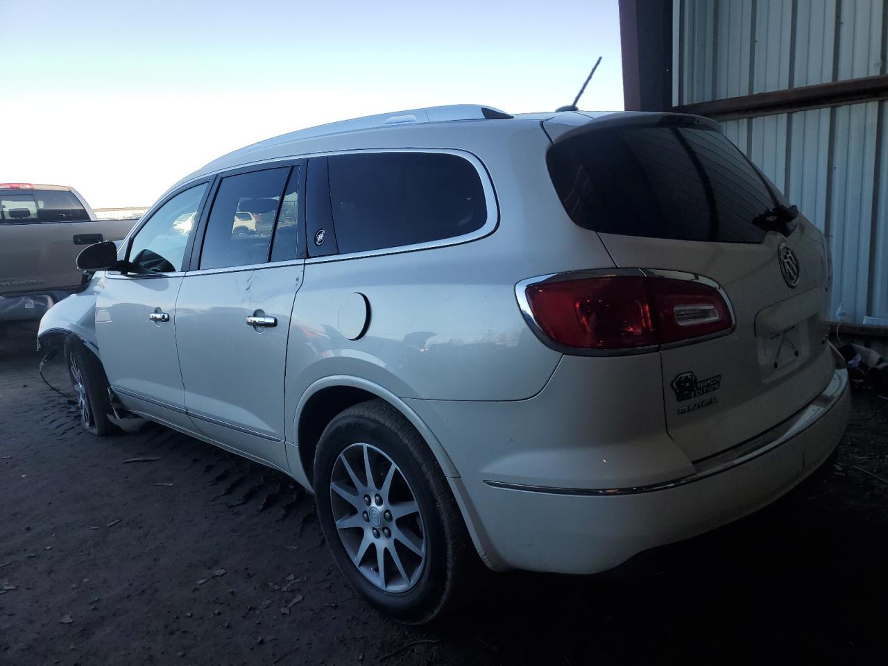 2013 Buick Enclave VIN 5GAKRCKD0DJ162793 Copart auction photo, front end / minor dent/scratches damage thumbnail 2