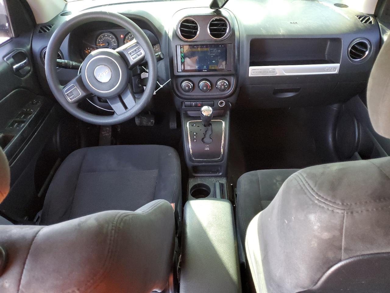 2016 Jeep Compass VIN 1C4NJCBB1GD526238 Copart auction photo, front end / side damage thumbnail 8