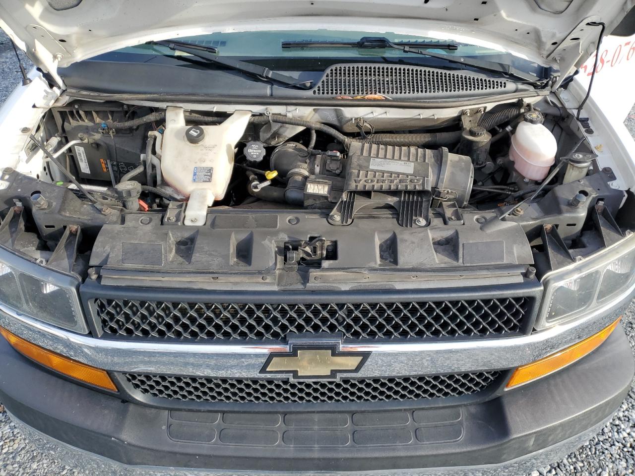 2018 Chevrolet Express VIN 1GCWGAFG5J1907371 Copart auction photo, side damage thumbnail 11