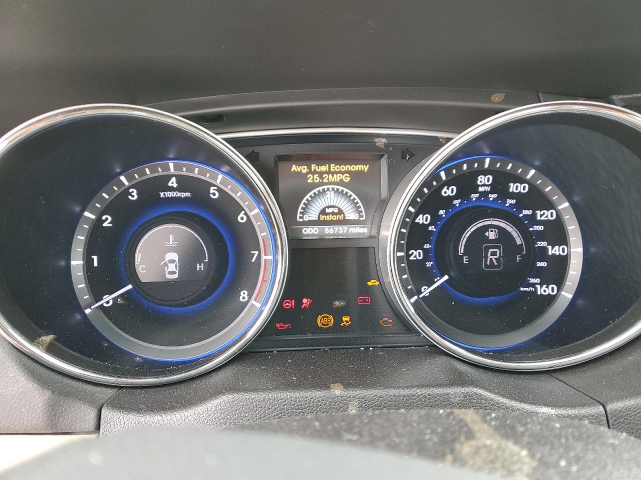 2014 Hyundai Sonata VIN 5NPEC4AC5EH874710 Copart auction photo, front end damage thumbnail 9