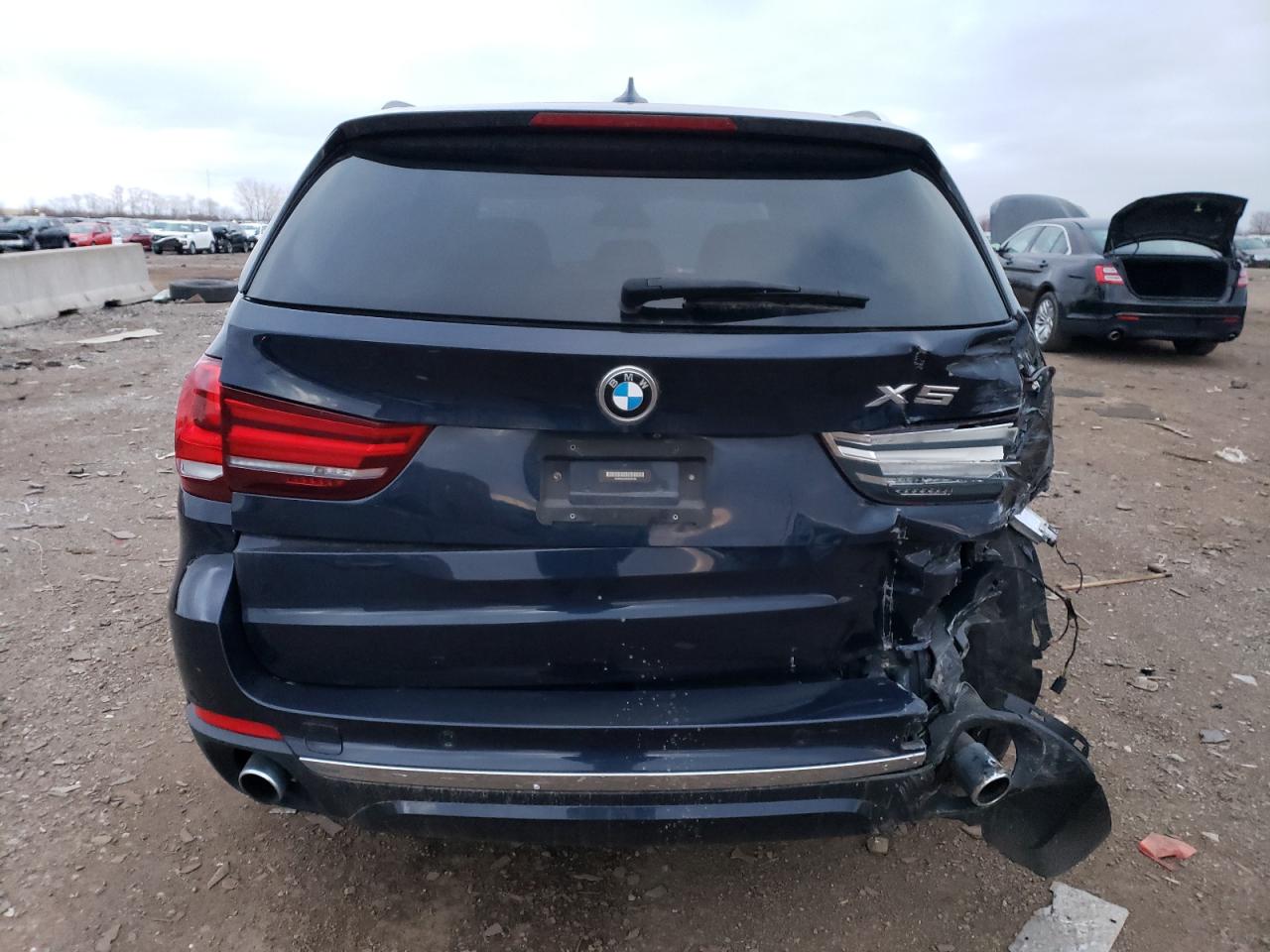 2016 BMW X5 VIN 5UXKR0C56G0S93188 Copart auction photo, rear end / side damage thumbnail 6