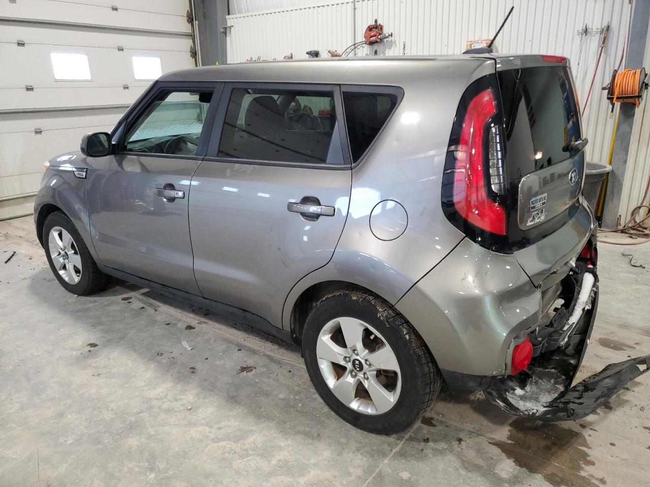 2017 KIA Soul VIN KNDJN2A22H7466629 Copart auction photo, rear end / hail damage thumbnail 2