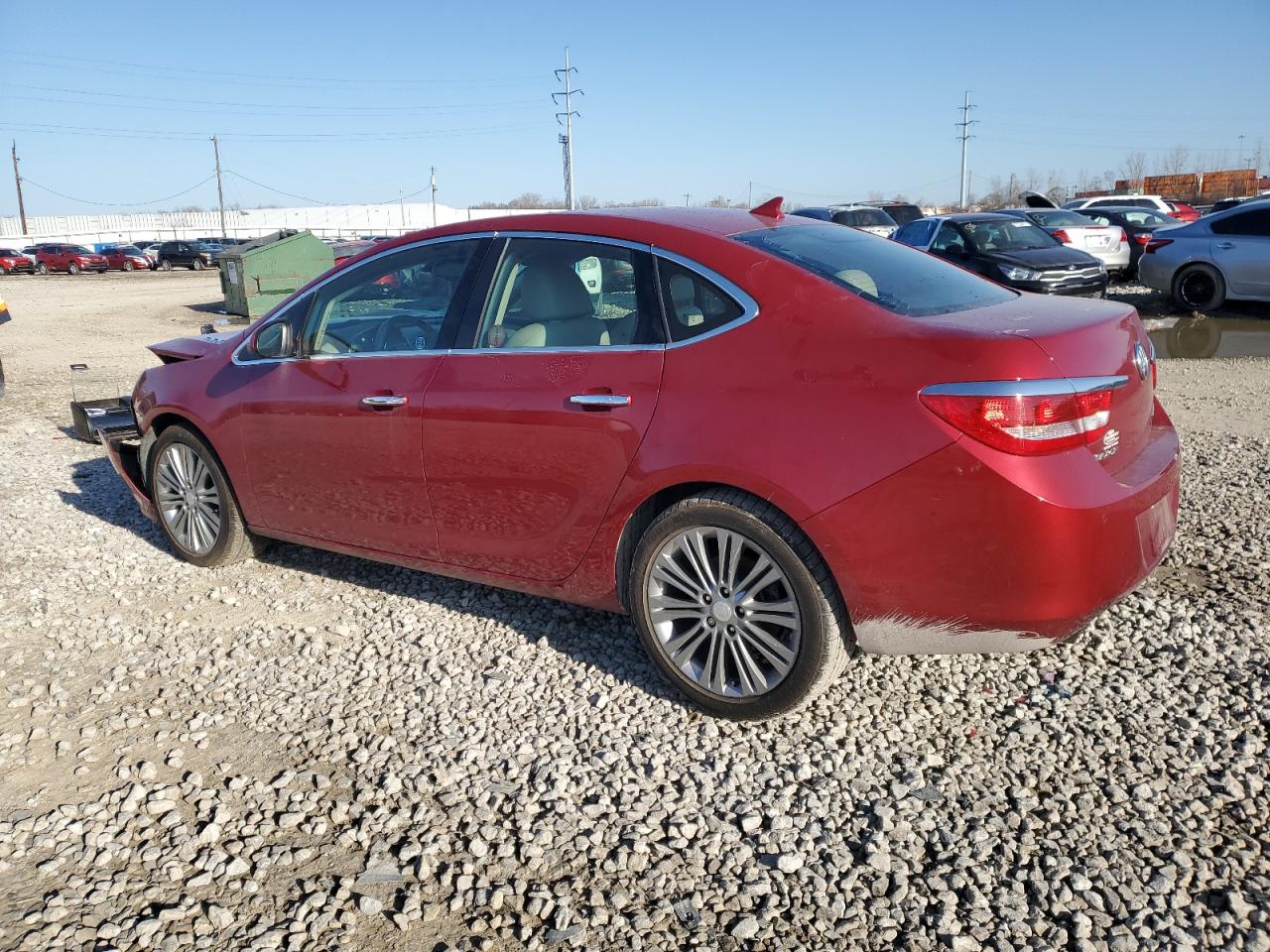 2014 Buick Verano VIN 1G4PS5SK0E4211294 Copart auction photo, front end damage thumbnail 2