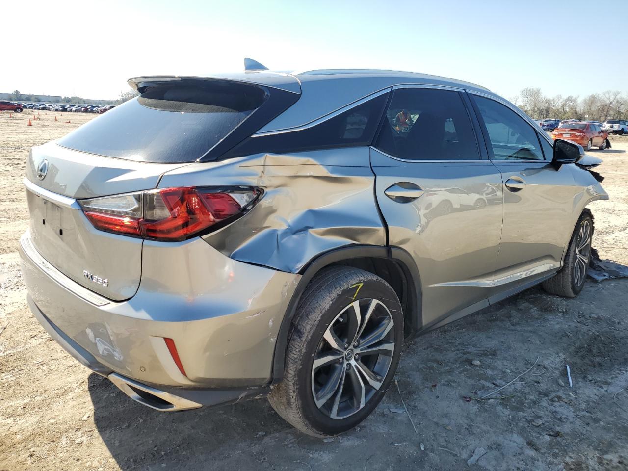 2018 Lexus RX VIN 2T2ZZMCA3JC102453 Copart auction photo, front end / rear end damage thumbnail 3