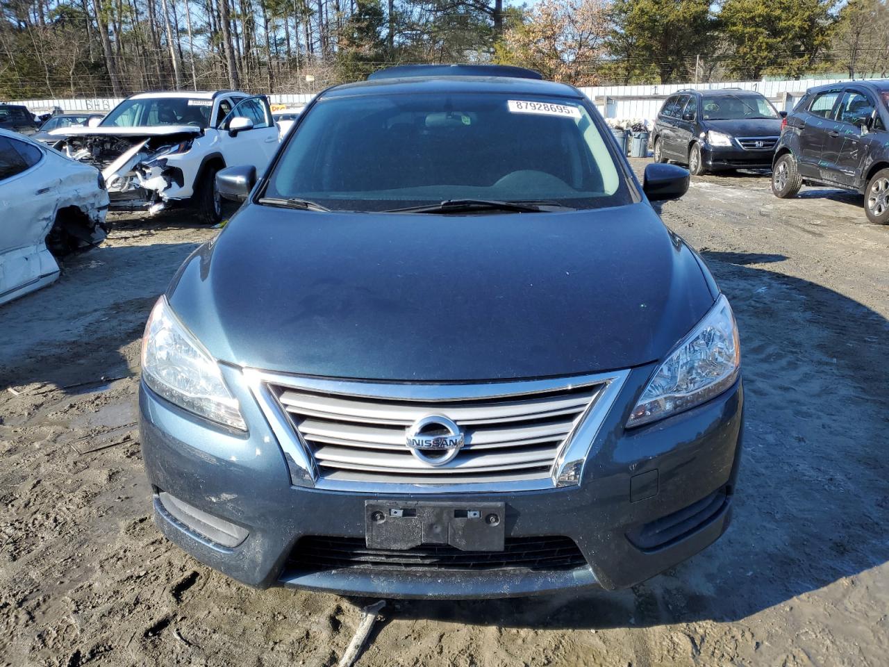 2014 Nissan Sentra VIN 3N1AB7AP7EY211859 Copart auction photo, rear end damage thumbnail 5