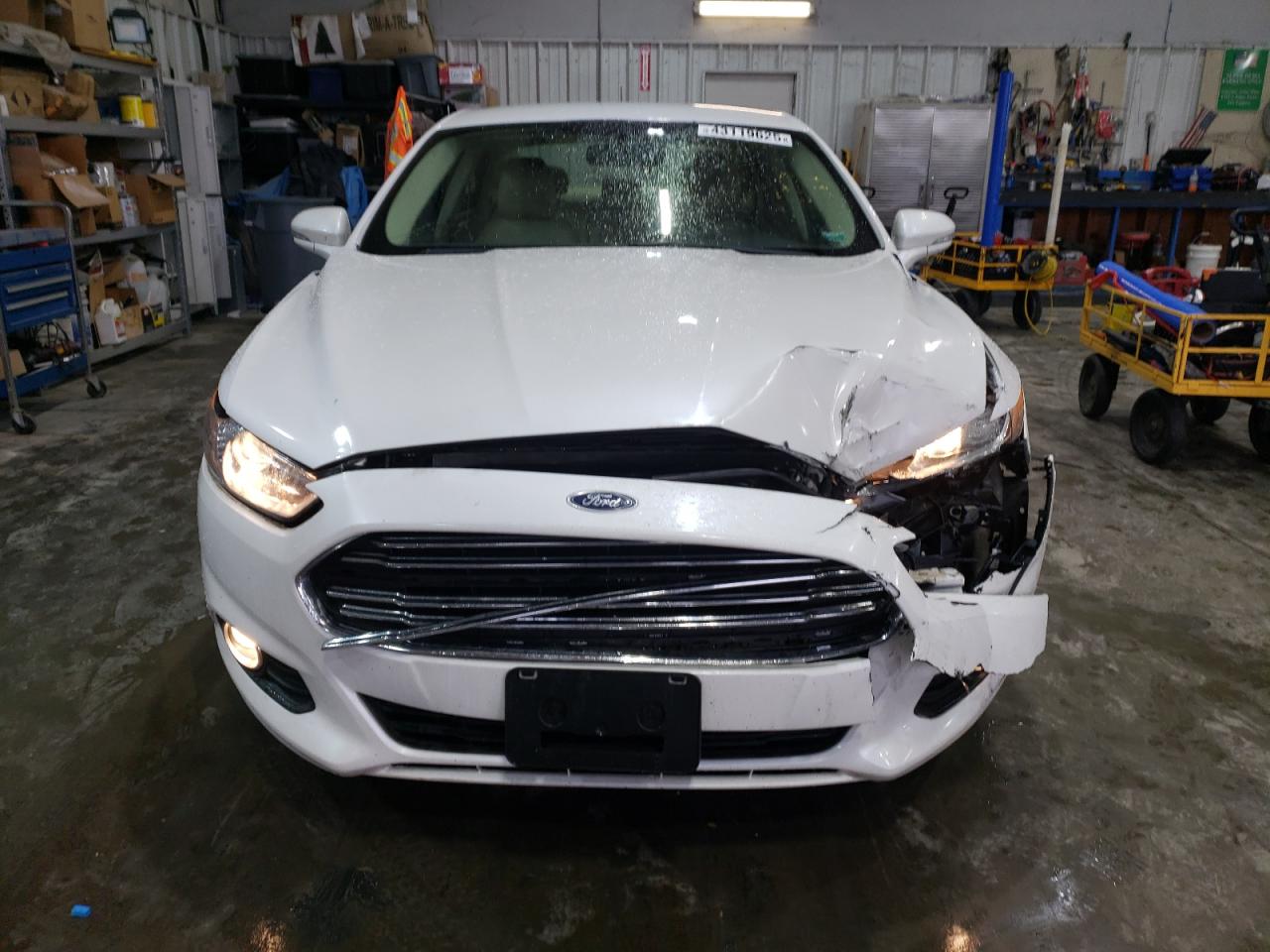 2014 Ford Fusion VIN 3FA6P0HD3ER315756 Copart auction photo, front end damage thumbnail 5