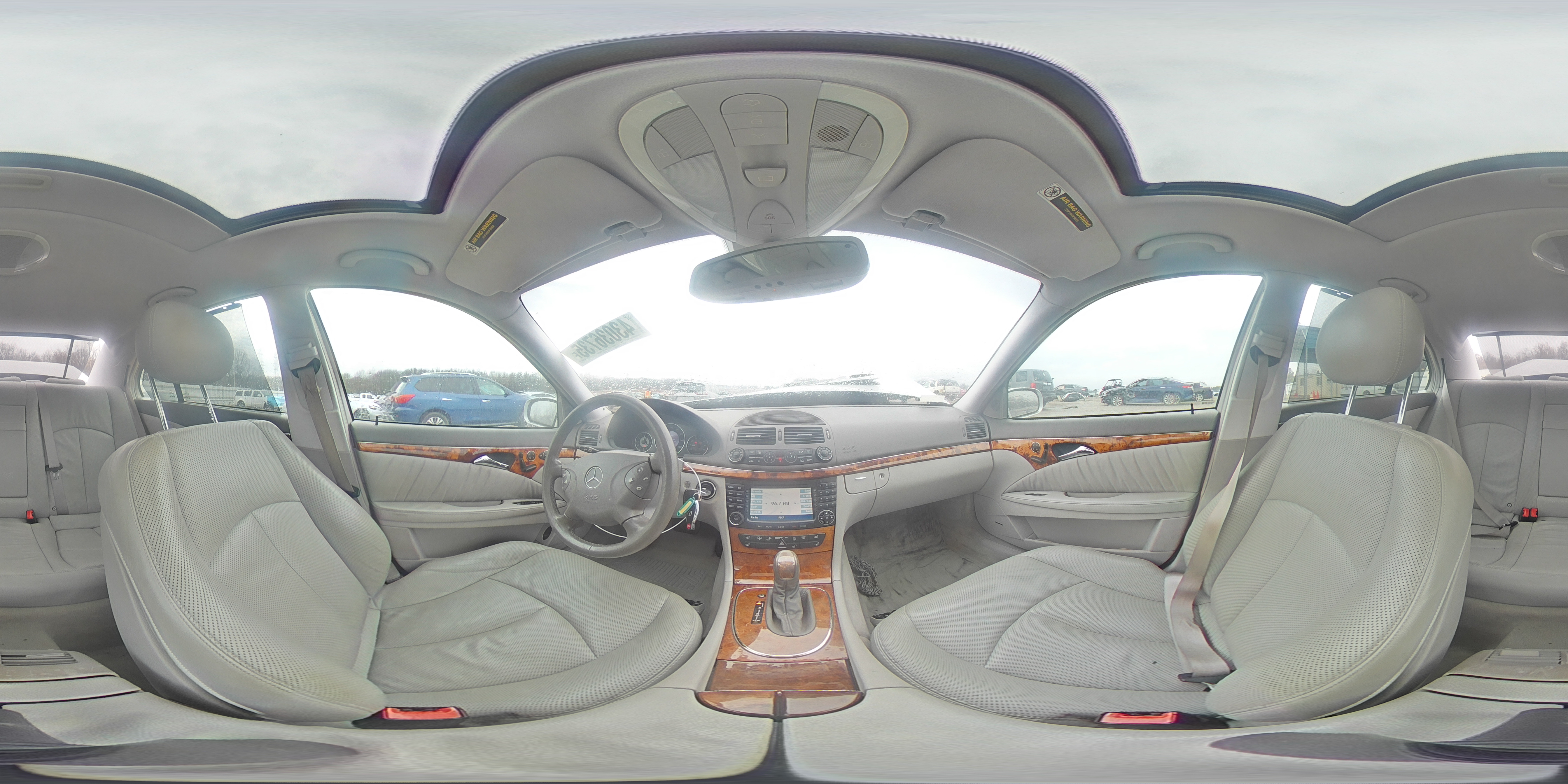 2004 Mercedes-Benz E-klasse VIN WDBUF65J04A430775 Copart auction photo, all over damage thumbnail 12