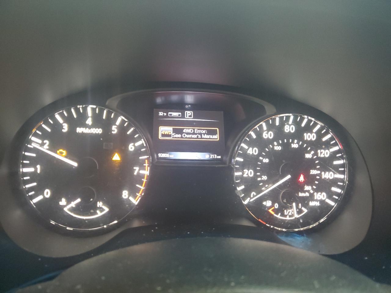 2016 Nissan Pathfinder VIN 5N1AR2MM6GC619578 Copart auction photo, side / front end damage thumbnail 9