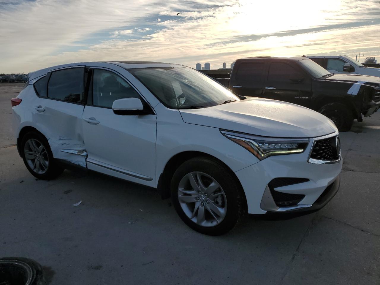 2021 Acura RDX VIN 5J8TC1H78ML008915 Copart auction photo, all over damage thumbnail 4