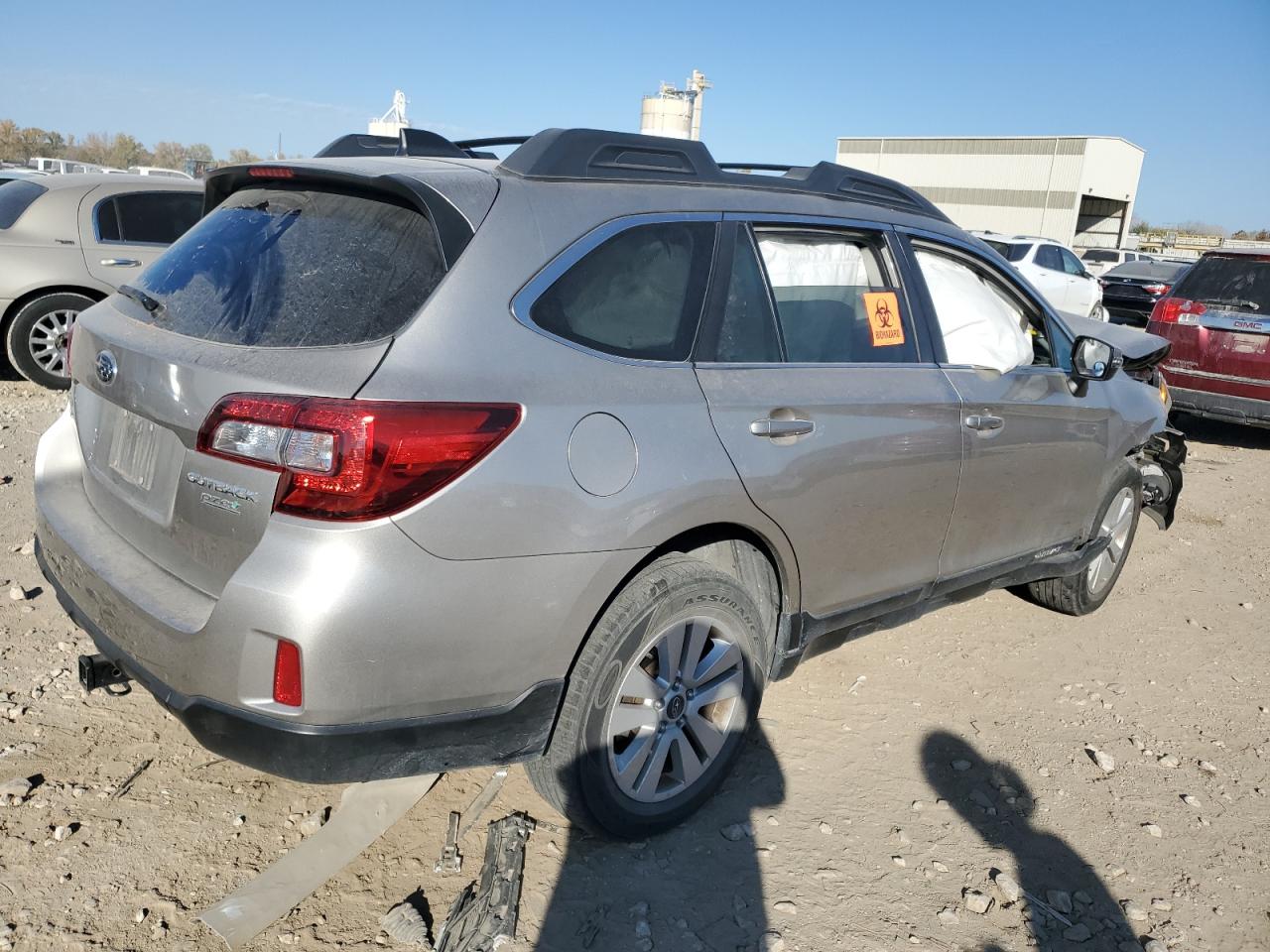 2017 Subaru Outback VIN 4S4BSAFCXH3278372 Copart auction photo, biohazard/chemical damage thumbnail 3