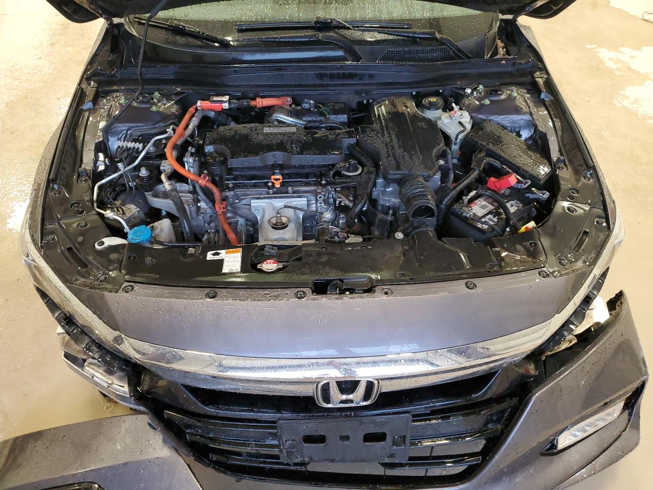 2020 Honda Accord VIN 1HGCV3F45LA013773 Copart auction photo, front end / undercarriage damage thumbnail 11