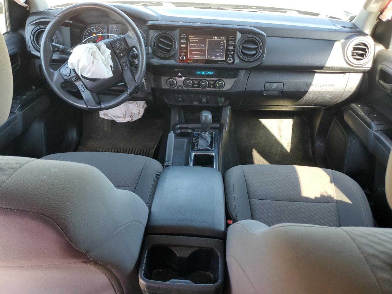 2021 Toyota Tacoma VIN 3TYCZ5AN6MT022568 Copart auction photo, all over damage thumbnail 8