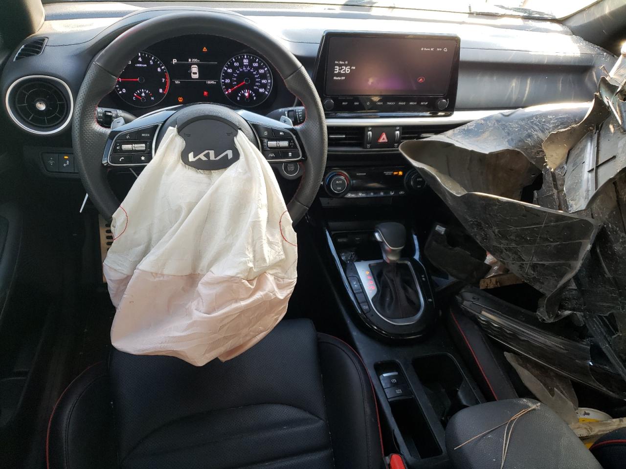 2024 KIA Forte VIN 3KPF44AC9RE704605 Copart auction photo, all over damage thumbnail 8