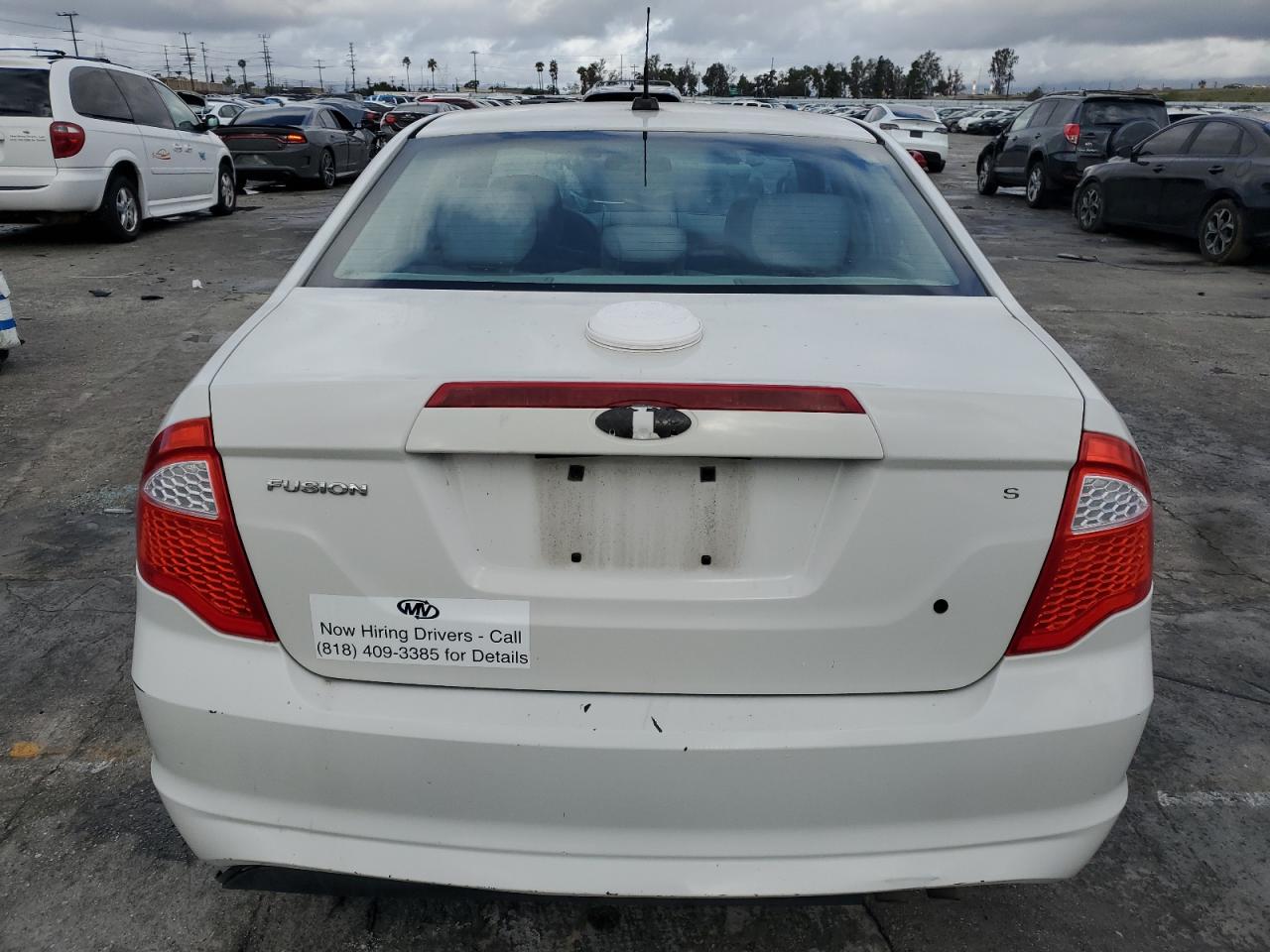 2011 Ford Fusion VIN 3FAHP0GA0BR239859 Copart auction photo, front end damage thumbnail 6