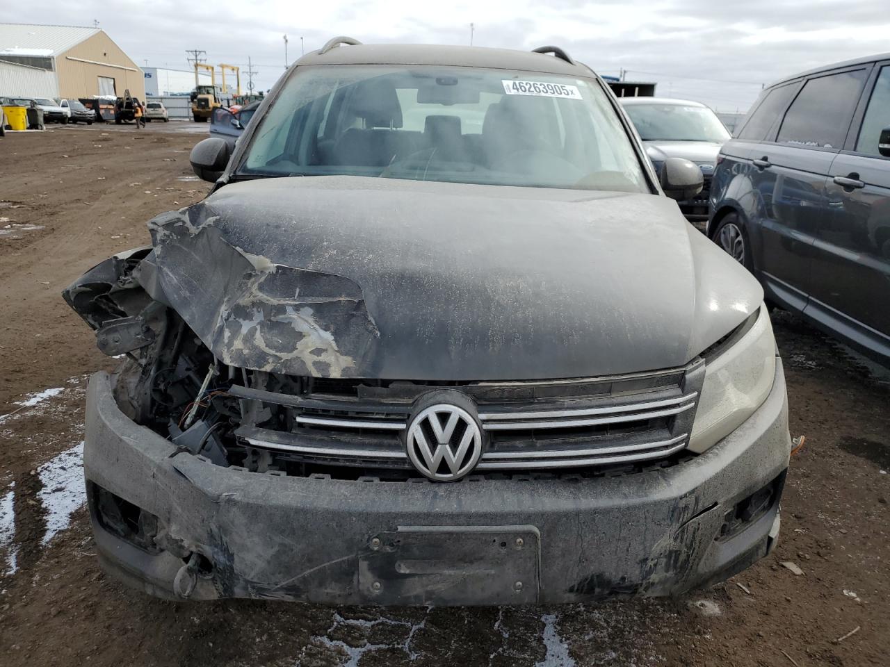 2016 Volkswagen Tiguan VIN WVGBV7AX8GW578364 Copart auction photo, front end damage thumbnail 5