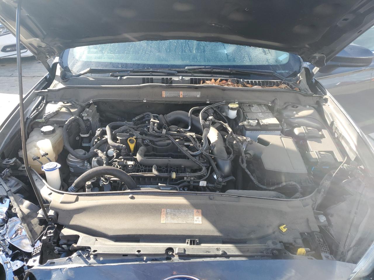 2018 Ford Fusion VIN 3FA6P0HD8JR264801 Copart auction photo, front end damage thumbnail 11